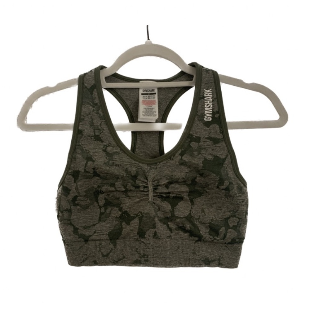Gymshark Adapt Camo Seamless Racerback Sports Bra